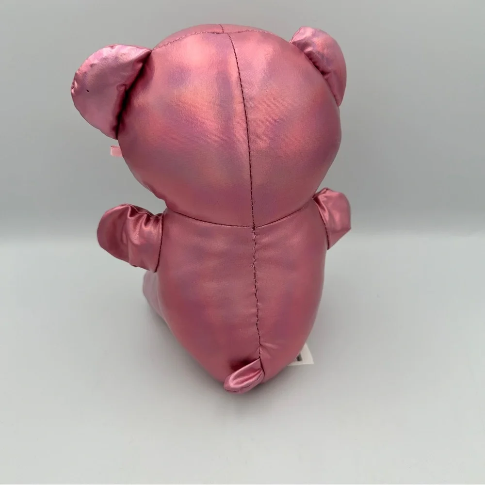 Yoonique Metallic‎ Candy Bears Plush Pink Stuffed Animal Teddy Bear Toy